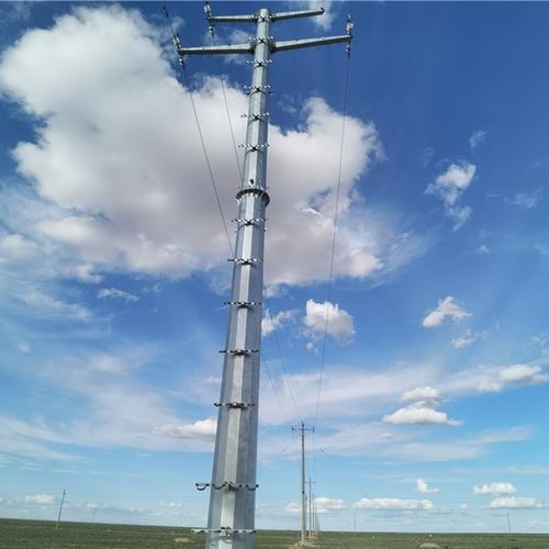 厂家定制35kv电力杆塔优质独管塔价格耐张塔定制